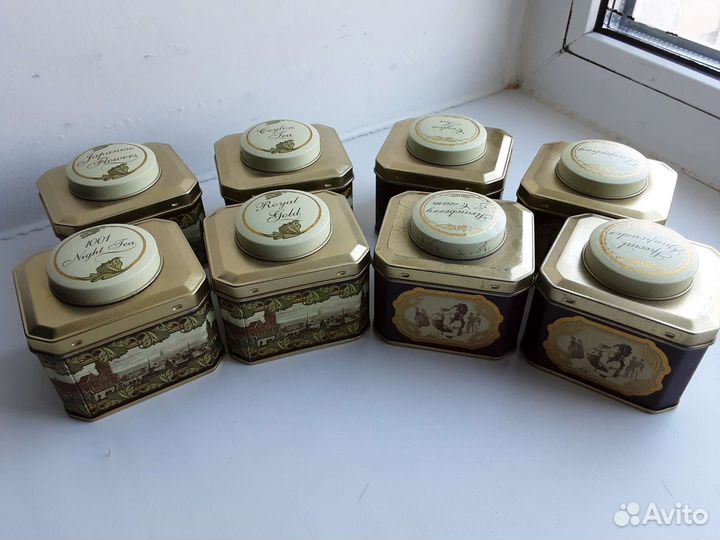 Баночки для чая (ёмкости для хранения)