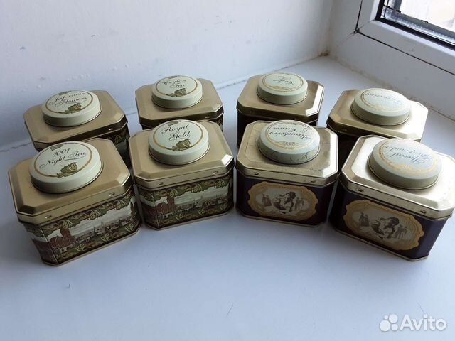 Баночки для чая (ёмкости для хранения)