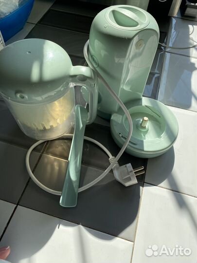 Пароварка блендер для детского питания happy baby