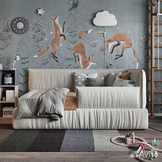 Кровать угловая детская дизайнерская