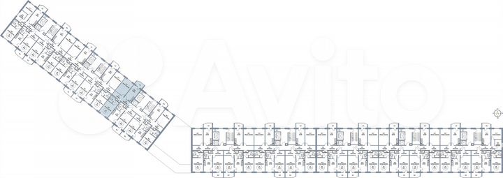 2-к. квартира, 71,3 м², 12/17 эт.