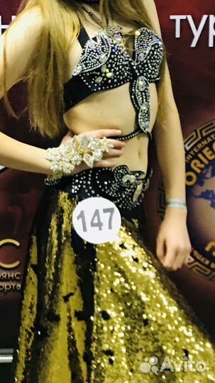 Костюм для восточных танцев для девочки