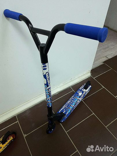 Трюковой Самокат Детский с аллюминивыми колесами