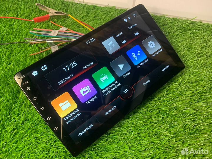 Магнитола 9 дюймов Android10 Wi-fi GPS 4ядра2х32Gb