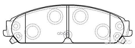 Колодки тормозные дисковые chrysler: 300 dodge