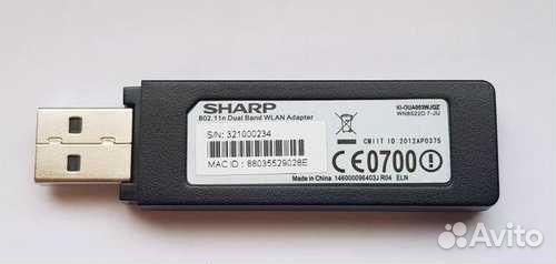 Wi-Fi USB адаптер для телевизор Sharp WN8522D 7-JU