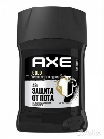 Твердый дезодорант AXE Gold (Новый)