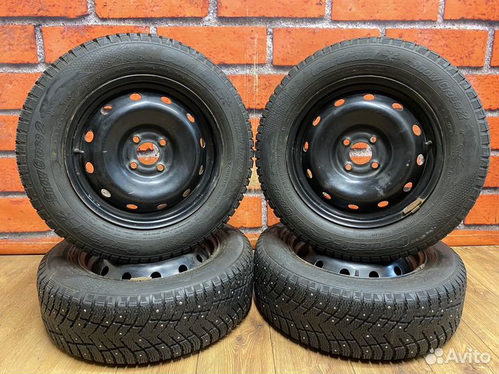 Комплект LADA 195 65 15 Cordiant SnowCross 2