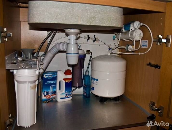 Фильтр для питьевой воды, насосы. монтаж