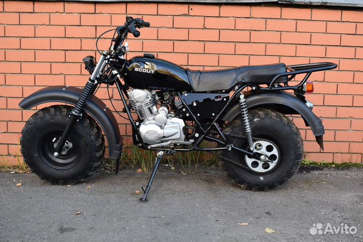 Мотоцикл внедорожный Скаут 3 V 250 реверс