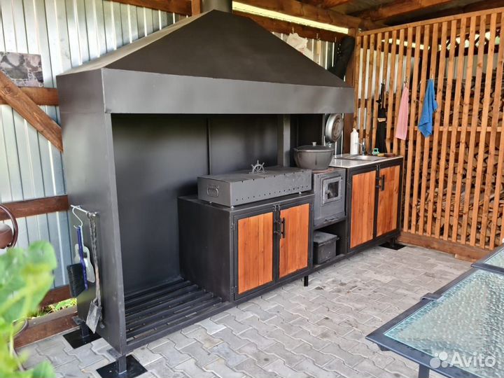 Мангальный комплекс из металла