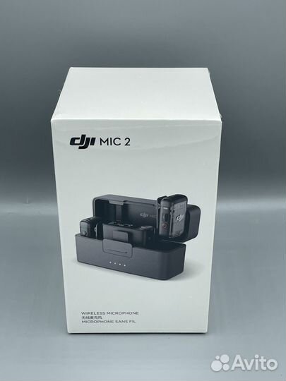 DJI Mic 2 (2 TX +1 RX + Charging Case) Микрофон