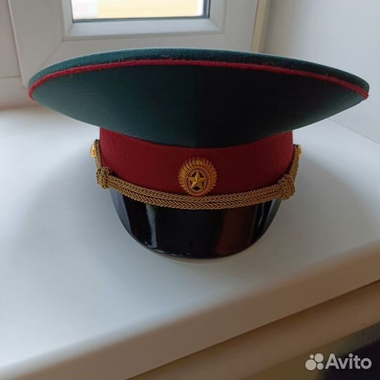 Фуражка офисная зеленая