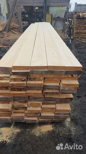 Доска обрезная 1-2 сорт