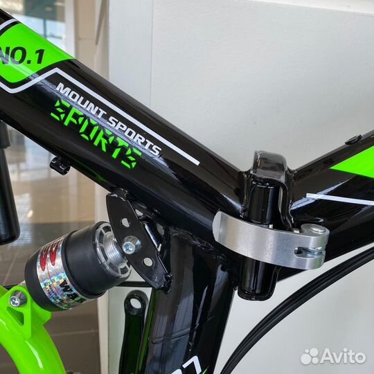 Велосипед со складным механизмом