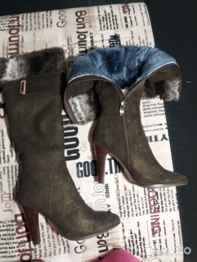 Зимние сапоги