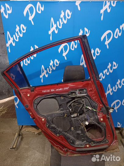 Дверь задняя левая Мазда 3 BK седан коррозия