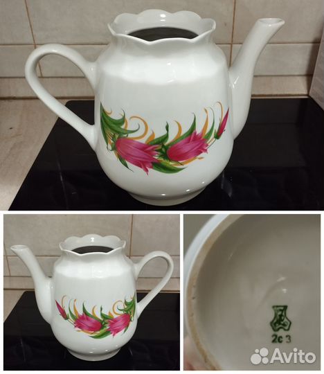 Чайники, сахарницы, чашки и др. СССР и современные