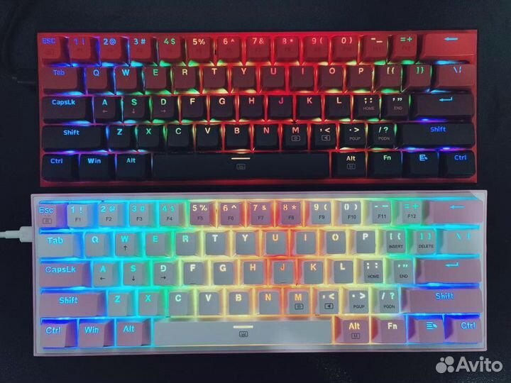 Игровая механическая клавиатура redragon Fizz K617