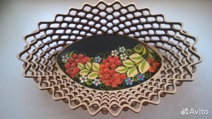 Новая ваза из натурального дерева