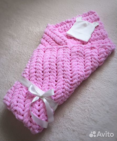 Плед-конверт на выписку