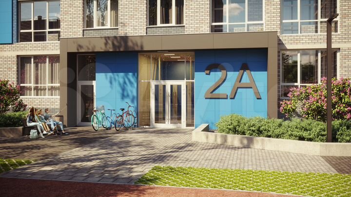 2-к. квартира, 65,9 м², 7/25 эт.