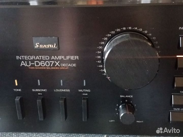 Sansui AU-D607Xdecаde. 100v.Усилитель интегральн