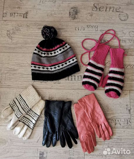 Шапки, сеуды, варежки, перчатки