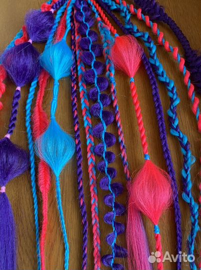 Афрорезинка фестивальная