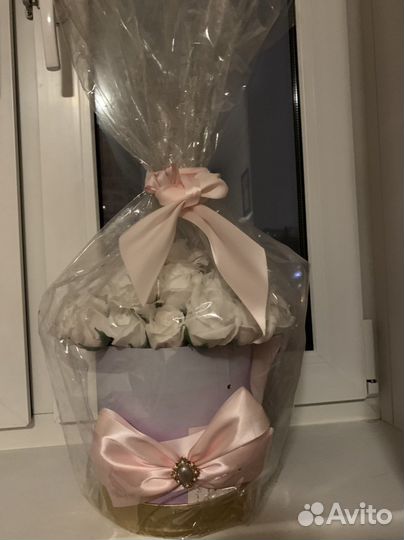 Мыльные букеты на 8 марта