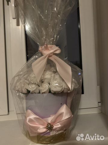 Мыльные букеты на 8 марта