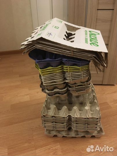 Лотки для яиц ячейки