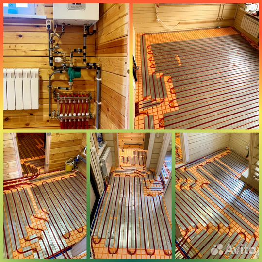 Теплые водяные полы