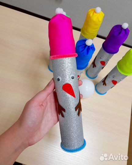 Боулинг Снеговики Реквизит для аниматоров