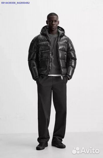 Пуховки Zara x Moncler глянцевый (Арт.11881)