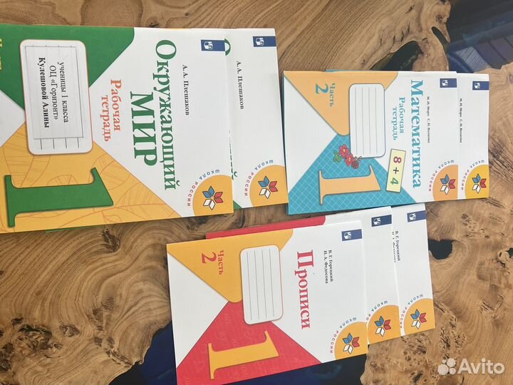 Рабочие тетради 1 класс школа россии