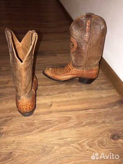 Сапоги муж казачки крокодиловые