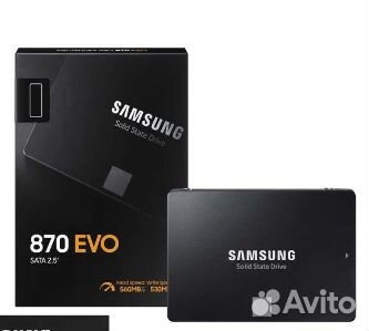 Накопитель SSD 2Tb Samsung 870 EVO (MZ-77E2T0BW)