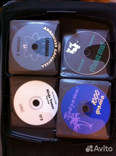 40+ дисков с клипартами в боксе