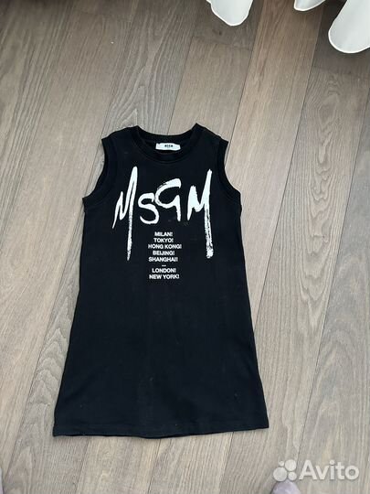 Платья msgm, zara, mini rodini, burberry