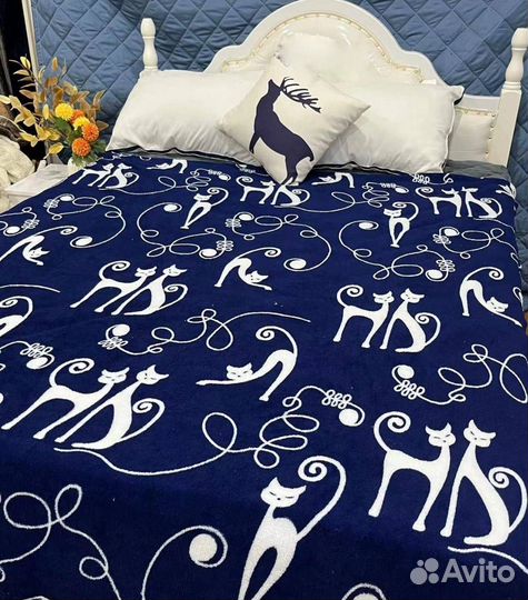 Плед-покрывало 200 на 180 новый