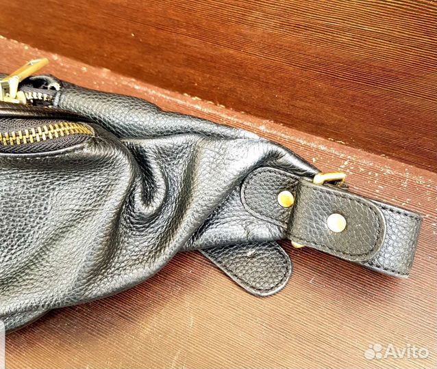 Мужская бананка (кожа)