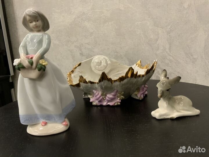 Фарфоровая посуда статуэтки из фарфора
