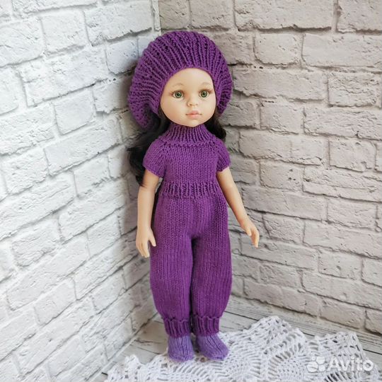 Вязаная одежда для кукол Паола Рейна