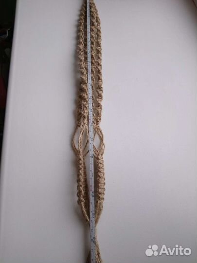 Кашпо подвесное макраме