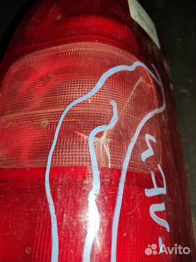 Фонарь правый -03 renault Master