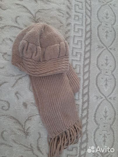 Шапка женская вязанная