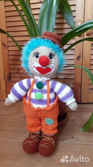 Клоун. Ручная работа