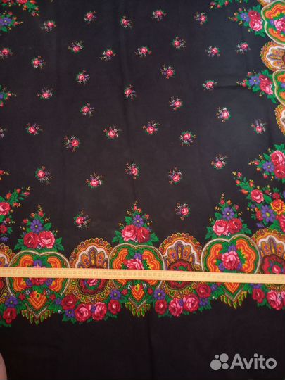 Платок с люрексом СССР