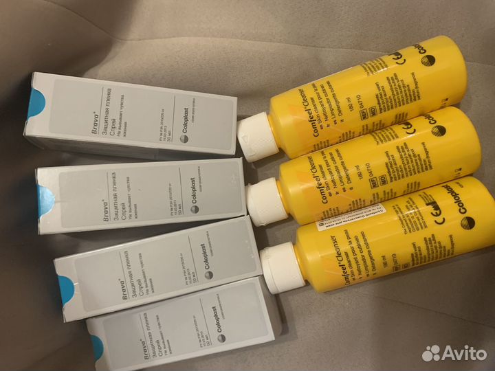 Защитная пленка спрей Brava и очиститель для кожи